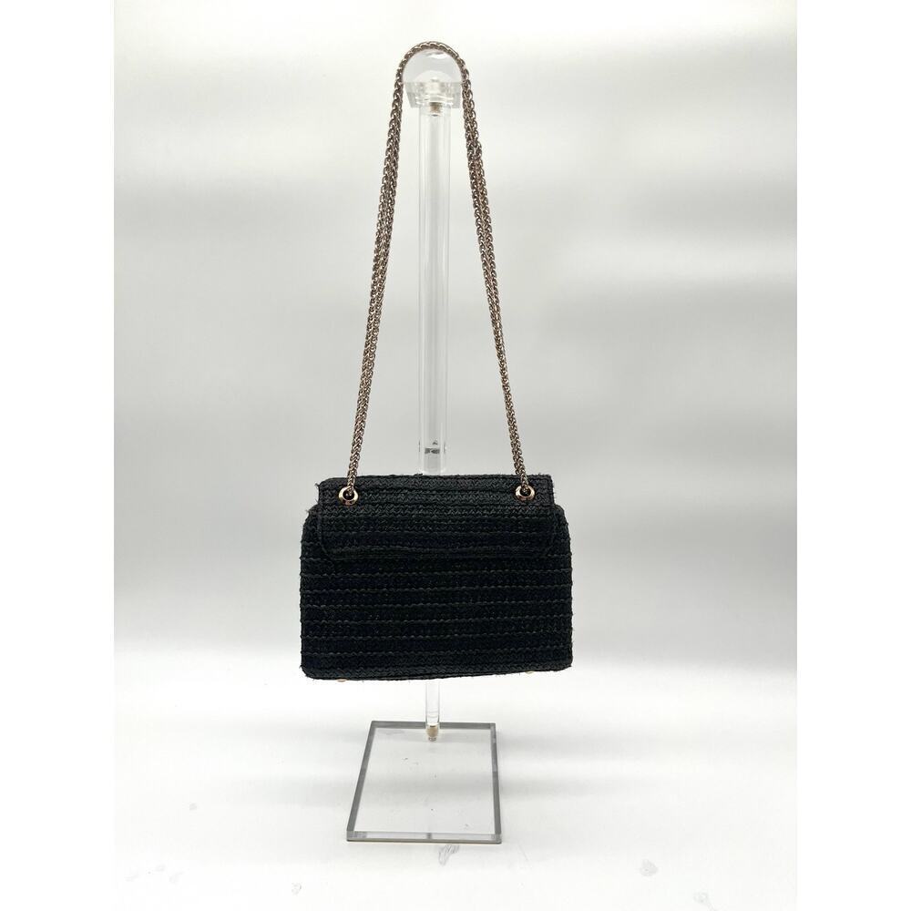 DUNE LONDON Woven Straw, Chain Link Bag - Picture 7 of 9